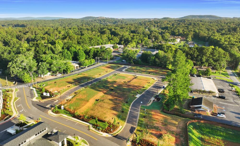 Aerial view of Canton Overlook