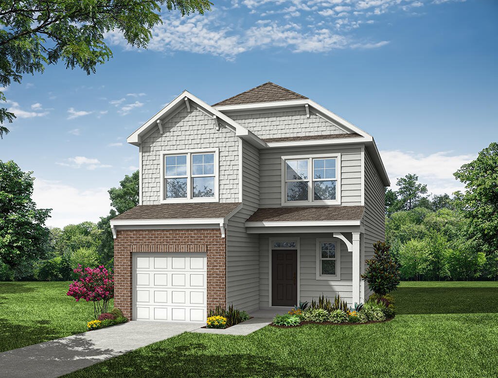 Whitlock C One-Car Garage on Slab