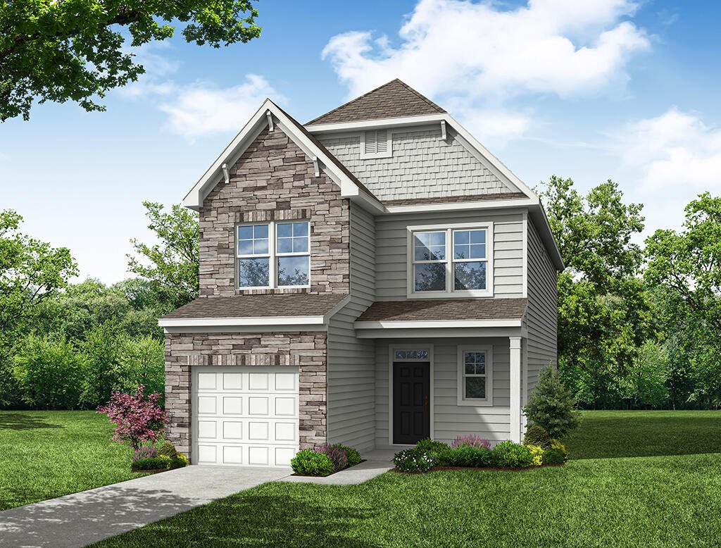 Whitlock F One-Car Garage on Slab