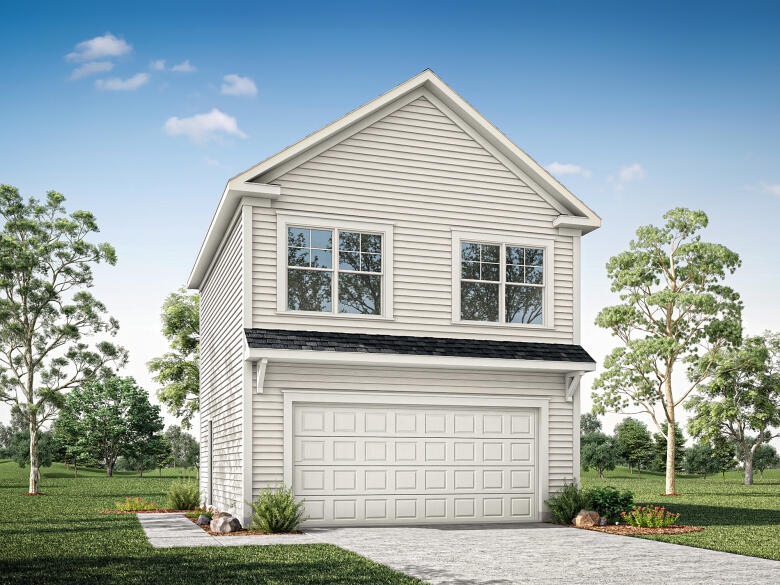 7999 Bolton A Two-story, Detached Two-Car Garage | One Garage Door