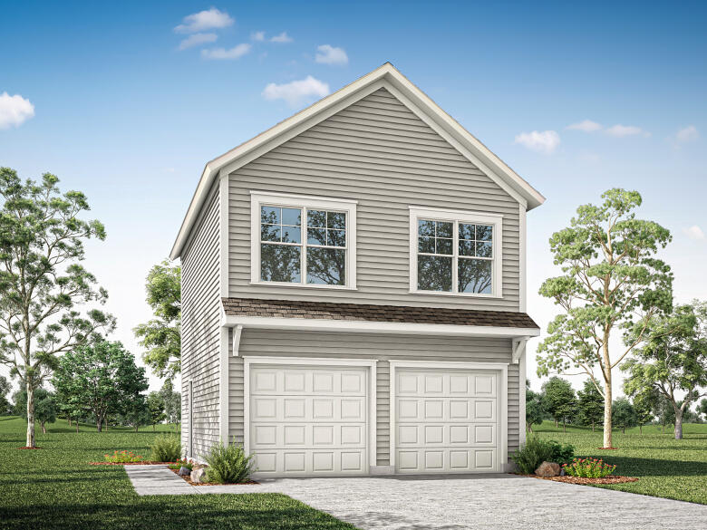 7999 Bolton B Two-story, Detached Two-Car Garage | Two Garage Doors