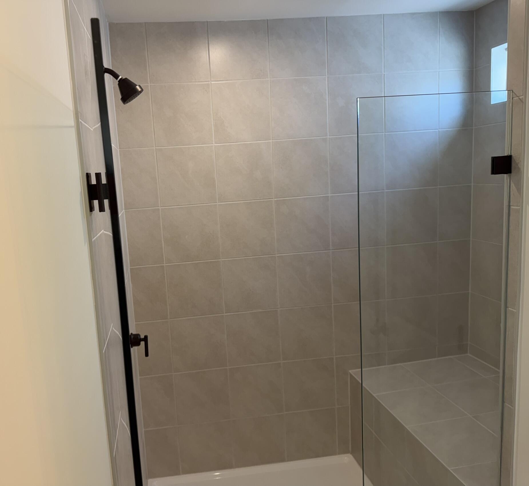 Tiled Shower