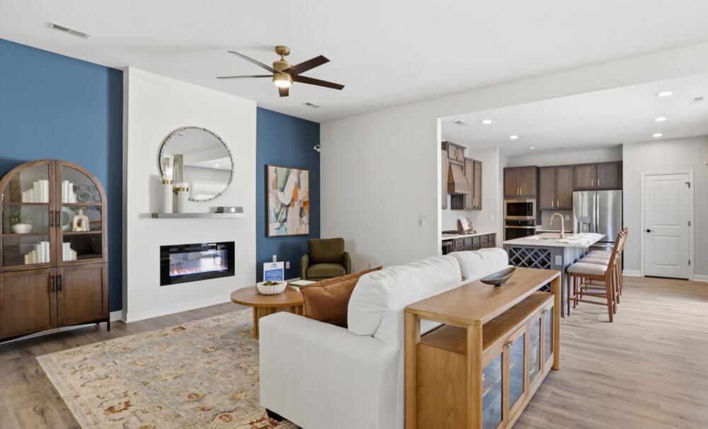 Open Concept Living Area