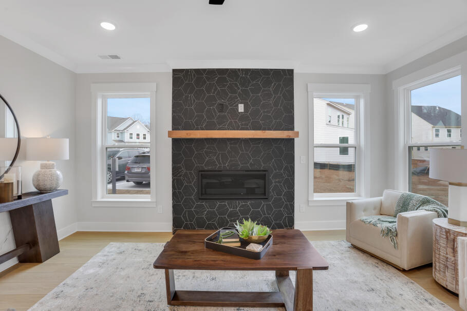 Bright Open Living Room