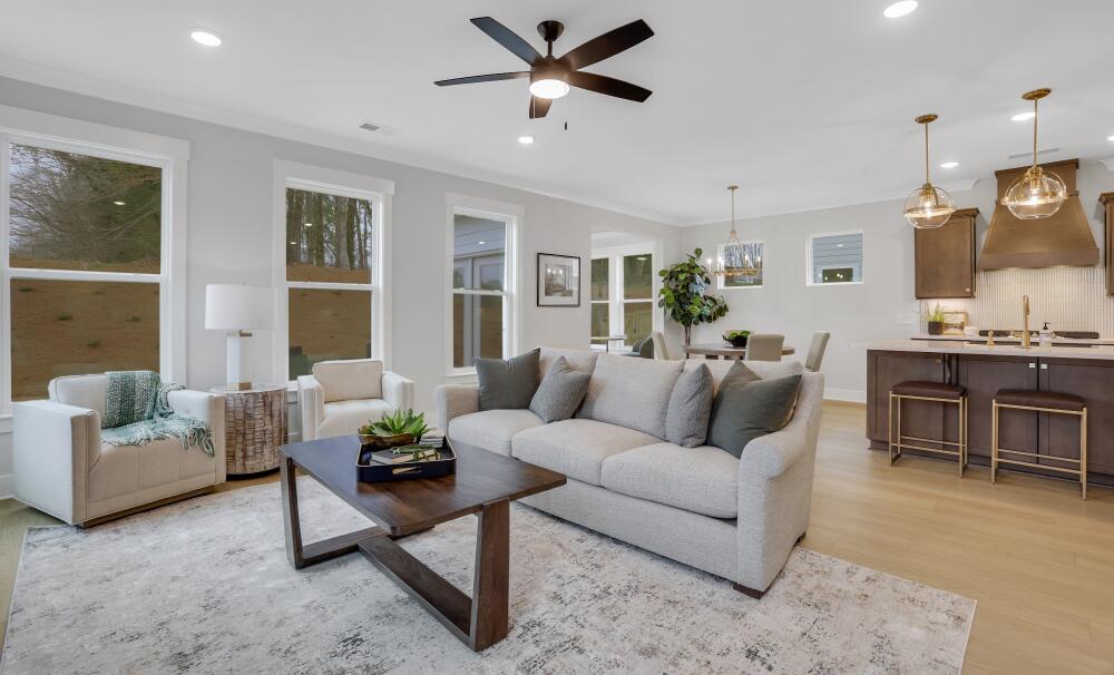 Inviting Conversation Area
