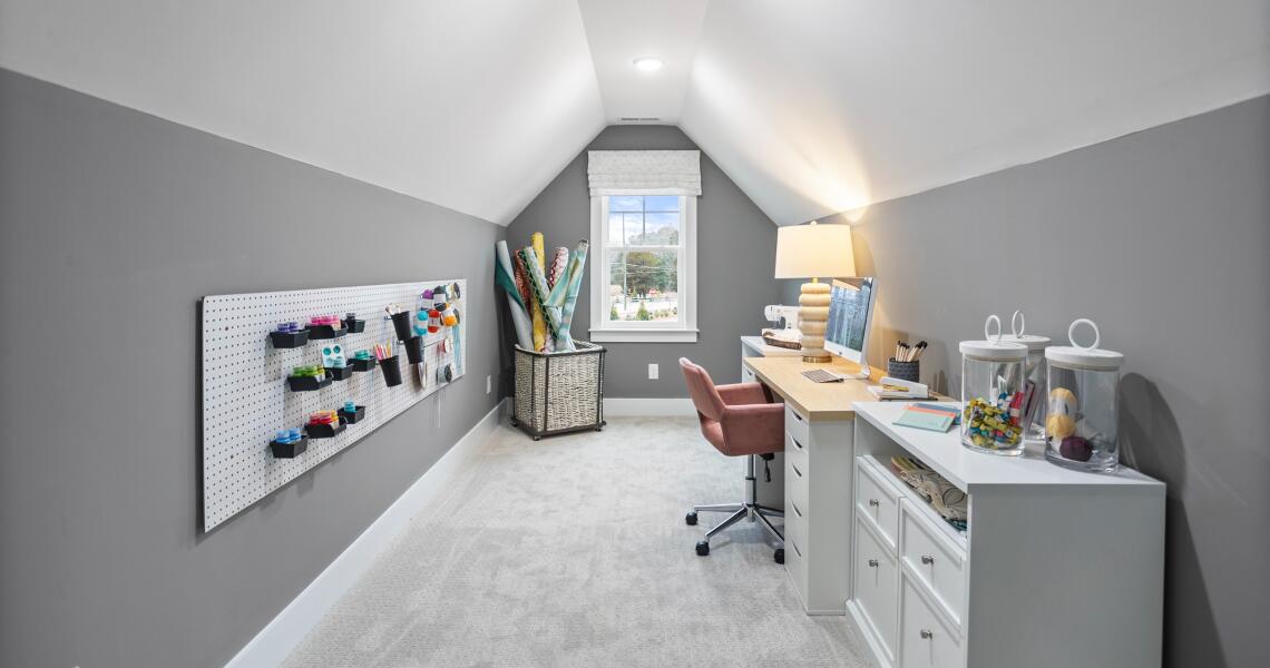 Craft loft room