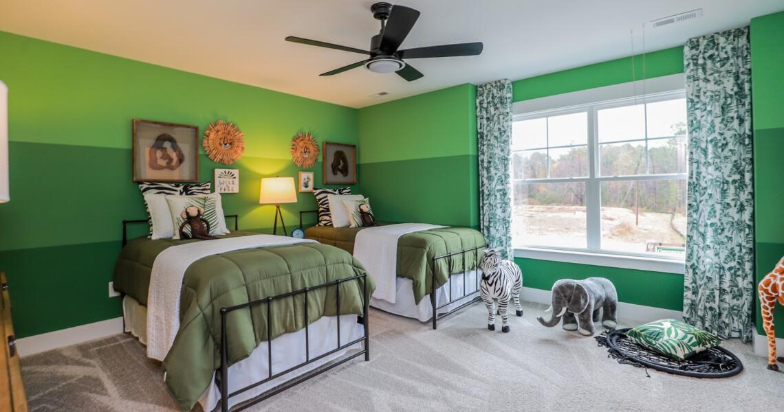 Wild children's bedroom