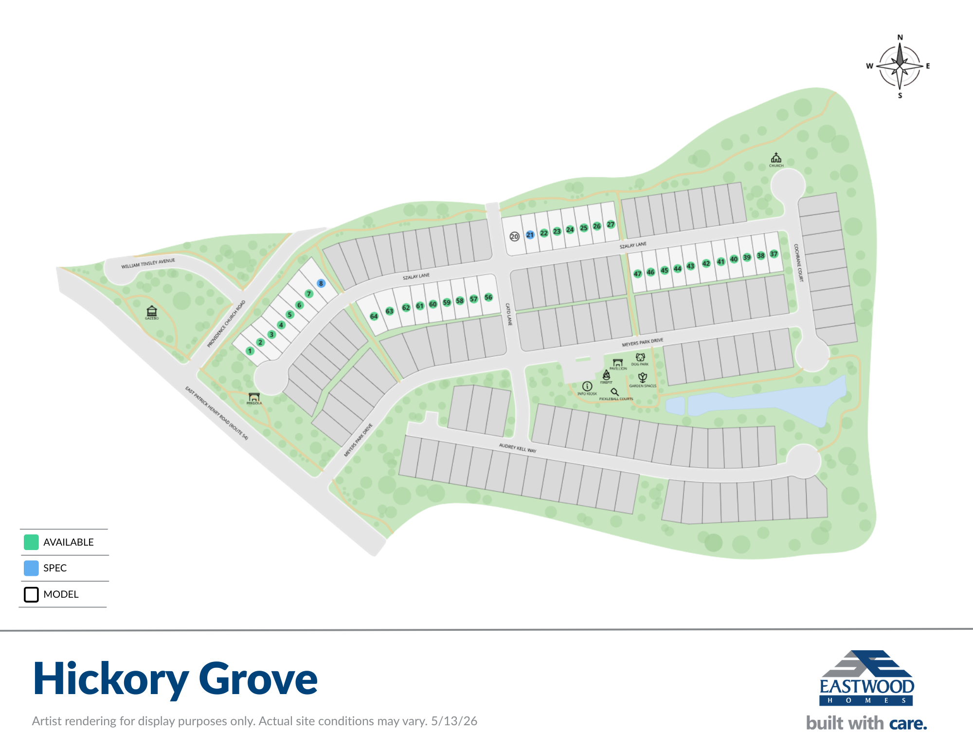 Hickory Grove - 55+ Community