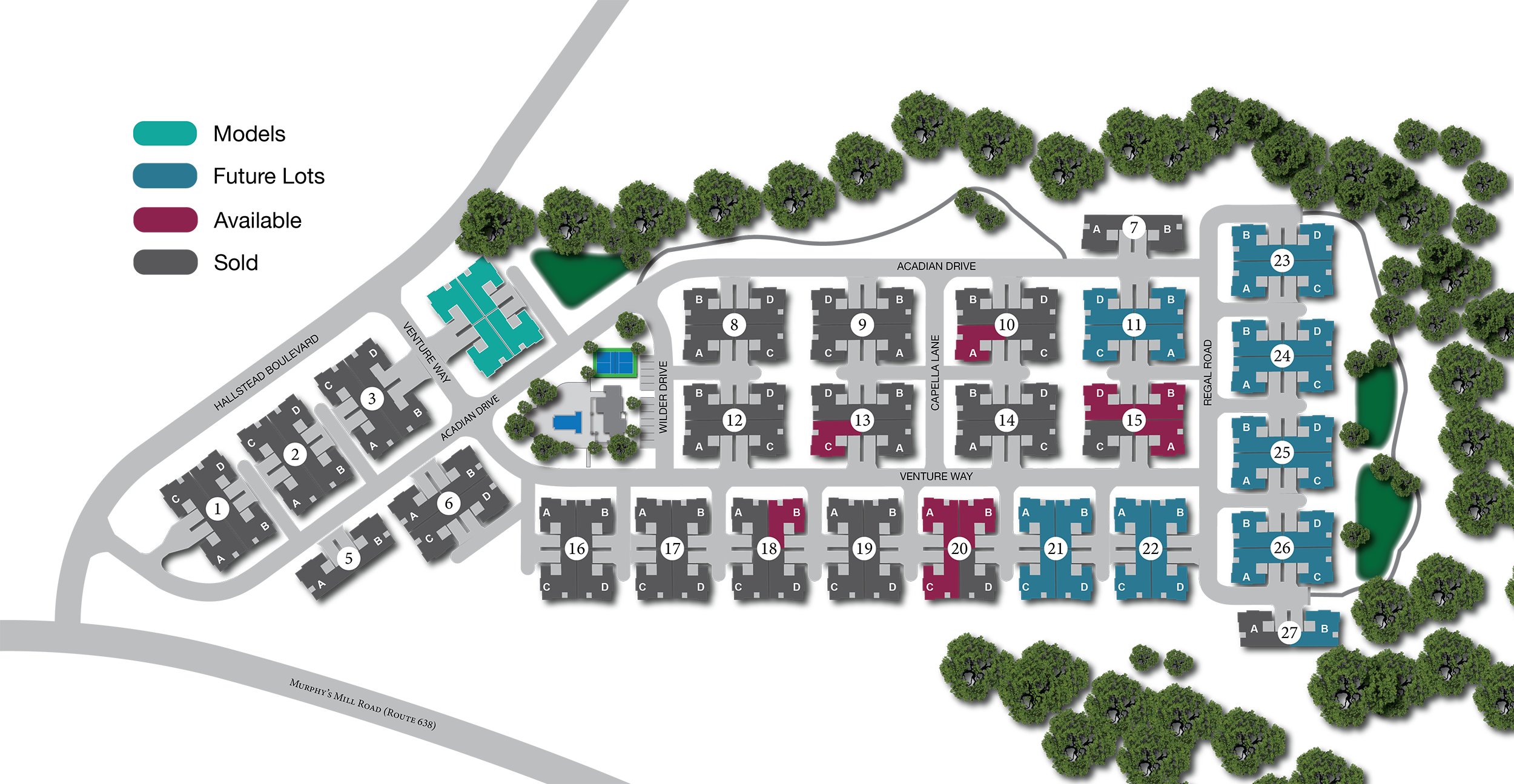 The Vineyards at Hallstead Reserve - 55+ Community