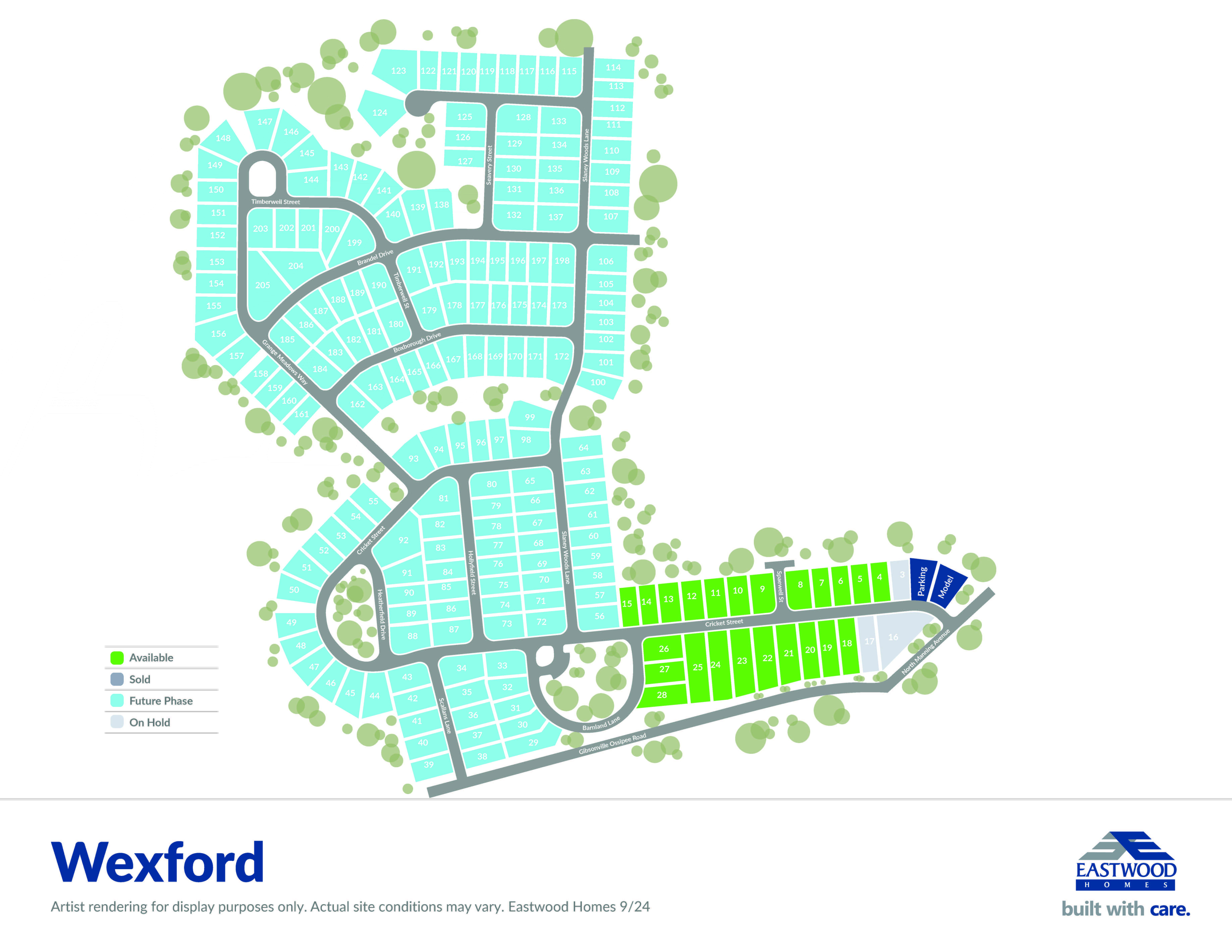 Wexford Elon, NC Homes For Sale Eastwood Homes