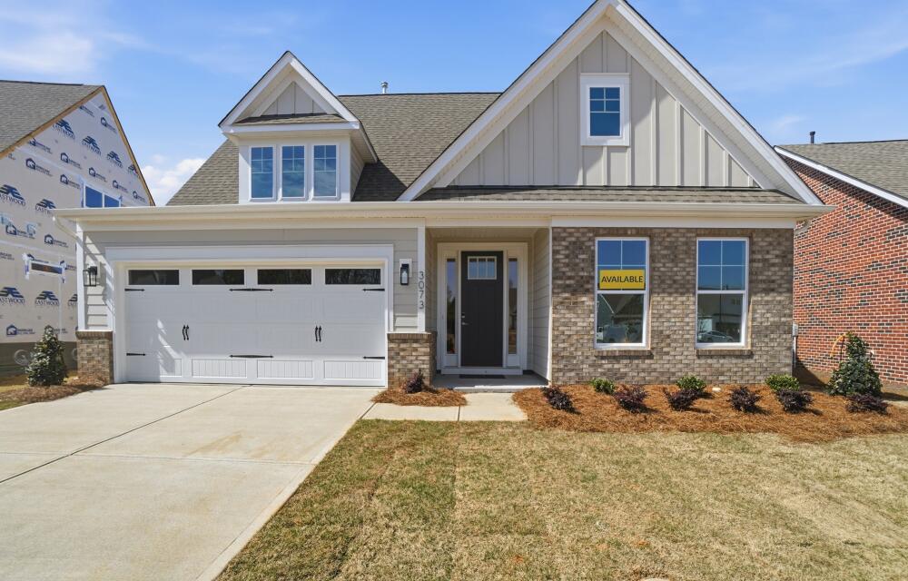 The Amelia 039 front exterior at the Founders Landing | 55+ Community