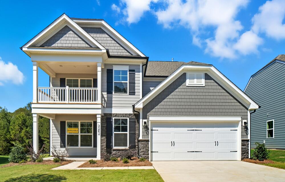 The Cypress 008 front exterior at the Carrington