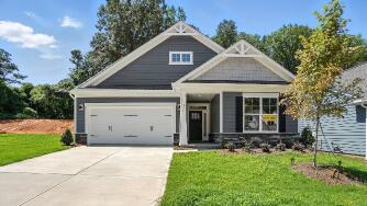 The Fenwick 039 front exterior at Villas at Prestwick