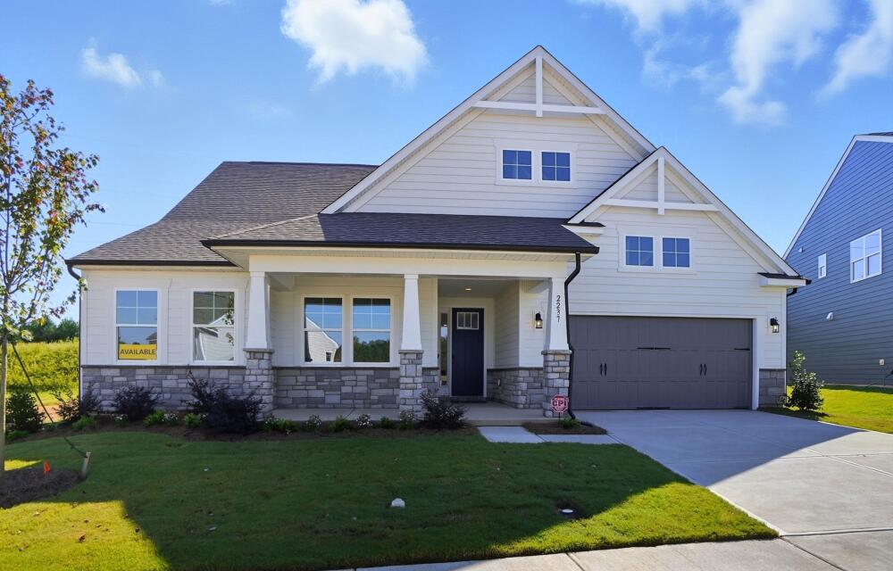 The Sullivan 585 front exterior at The Enclave at Laurelbrook