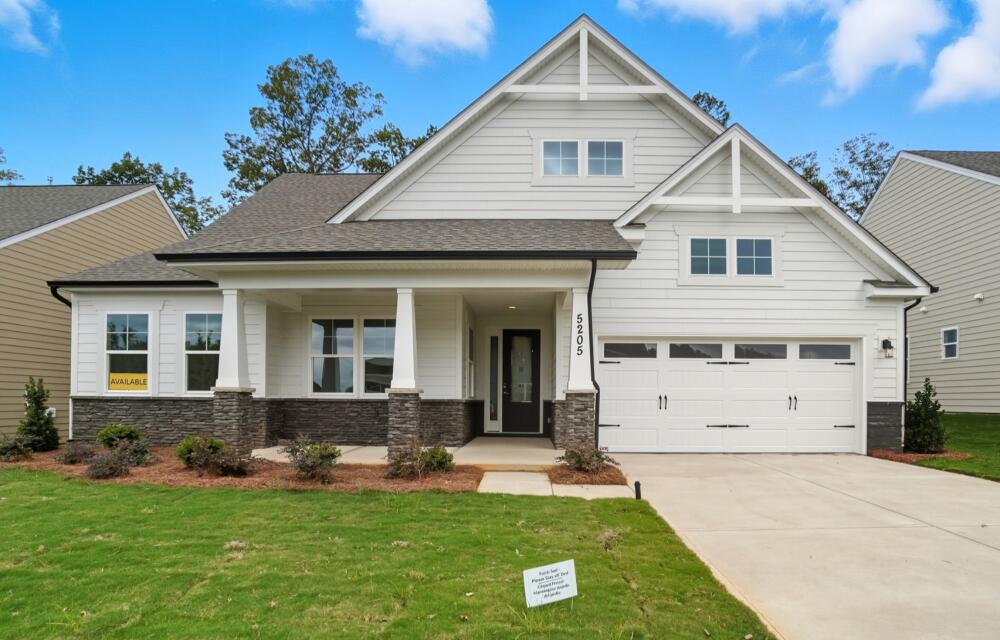 The Sullivan 122 front exterior at the Heritage - 55+ Community