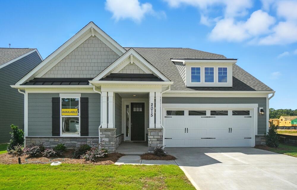 The Fenwick 194 front exterior at the Heritage - 55+ Community