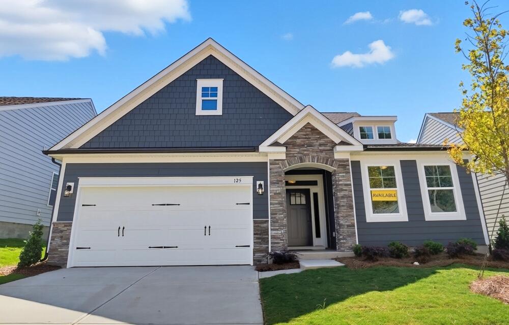 The Avery 041 front exterior at the Villas at Prestwick