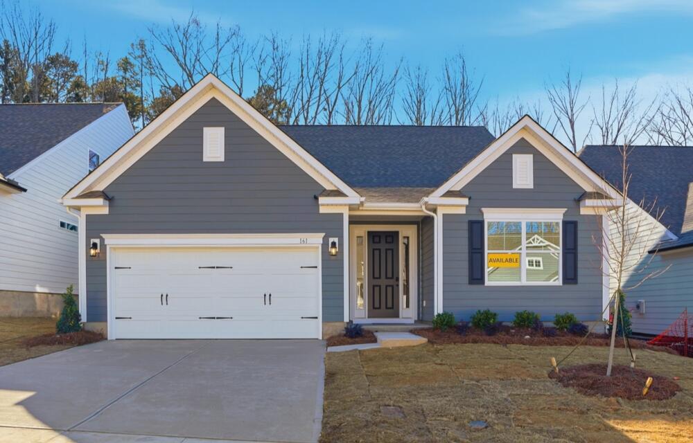 The Avery 033 front exterior at the Villas at Prestwick