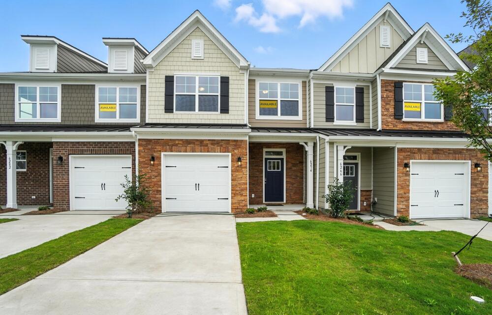 The Ashland 237 front exterior at the Harrisburg Village Townhomes