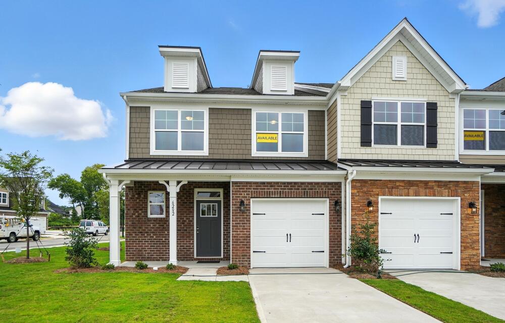 The Norman 236 front exterior at the Harrisburg Village Townhomes