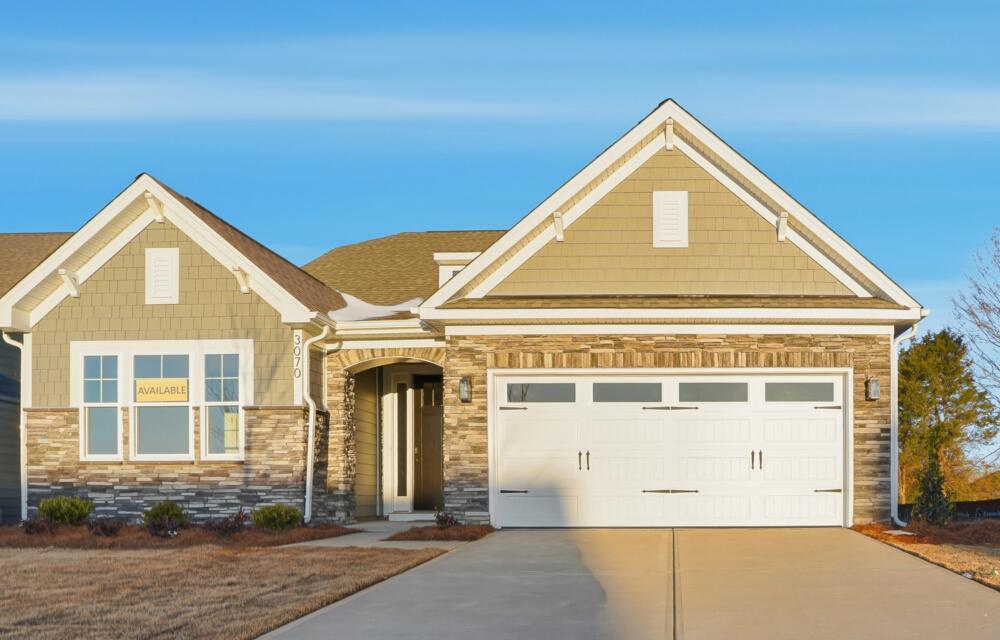 The Avery 004 front exterior at the Founders Landing | 55+ Community