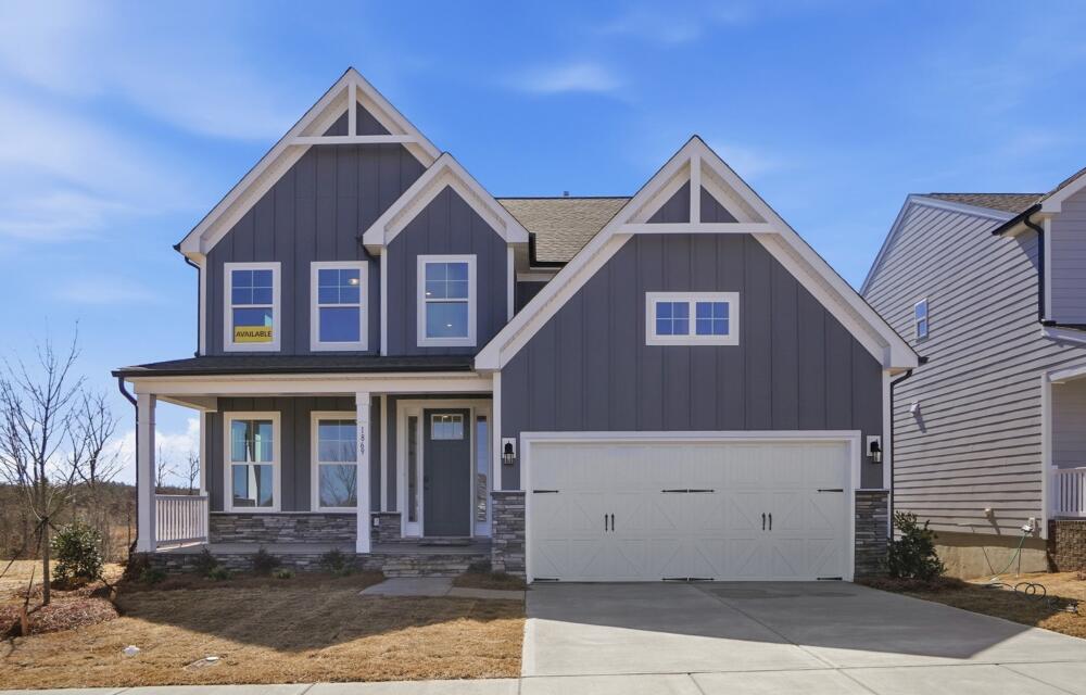 The Cypress  324-02 front exterior at The Meadows at Laurelbrook