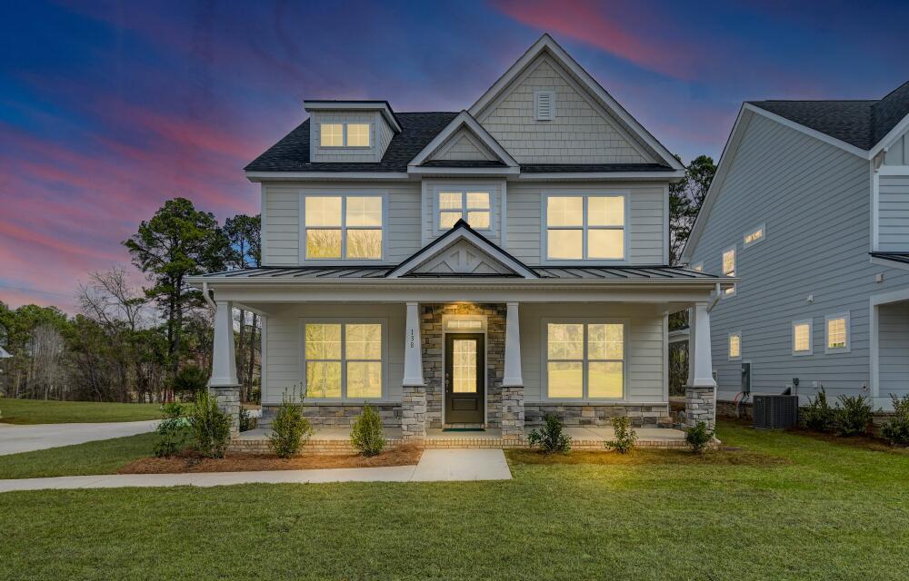The Abbeyville front exterior at Clubside Reserve at Summerlake