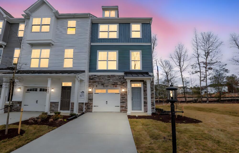 The Carrington Model at Hampton Ridge Townhomes