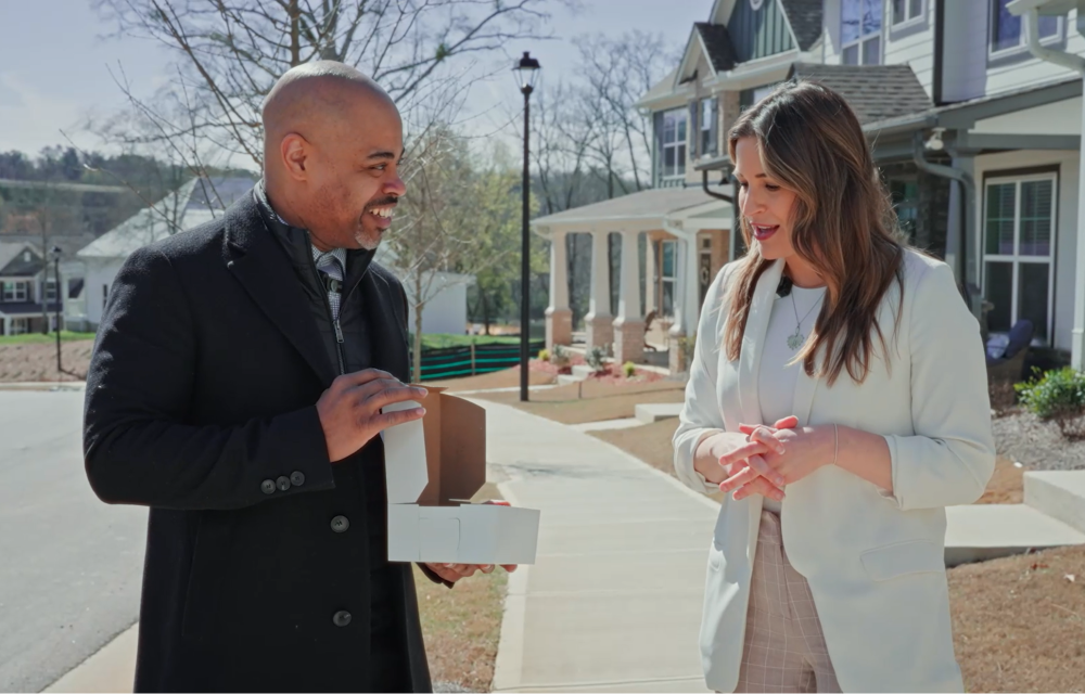 New Home Specialist Roy with Atlanta's Best New Homes Host at Marble Tree